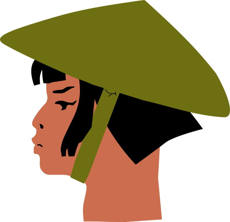 Asian Lady's Head