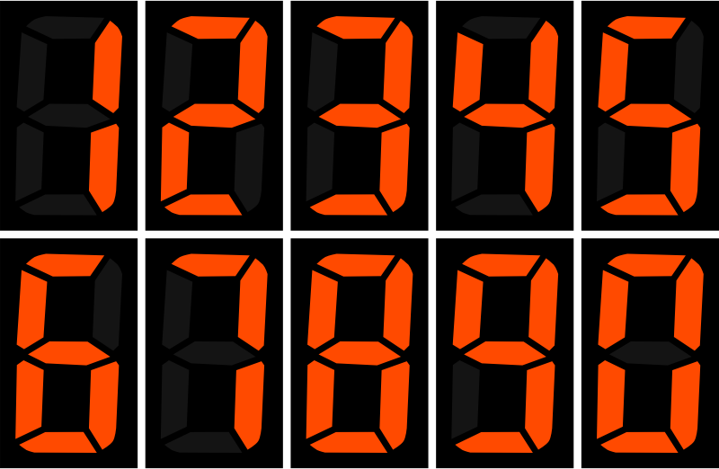 Seven Segment Display Clock