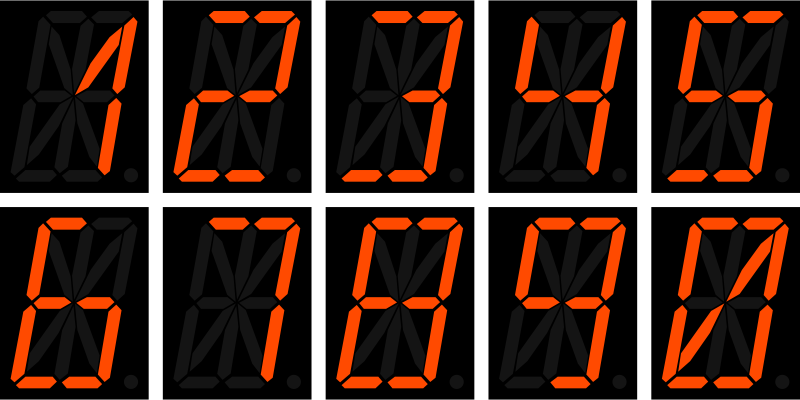 16 store segment display