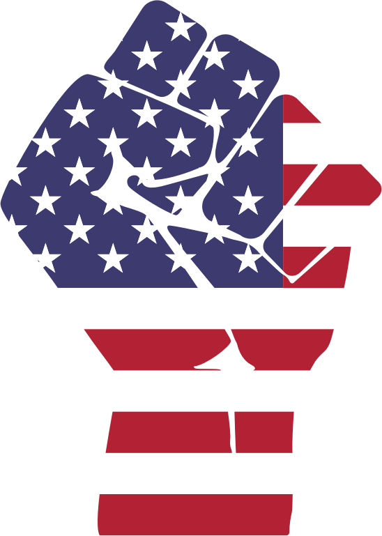 American Flag Fist