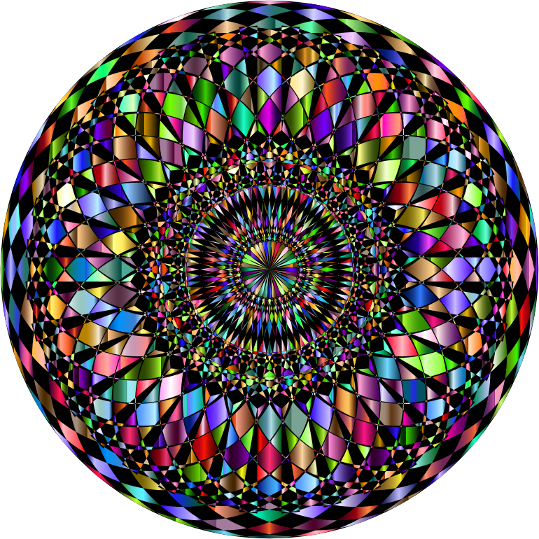 Decorative Mandala II Prismatic