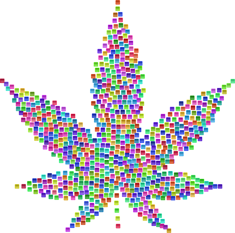 Marijuana Leaf Tiles