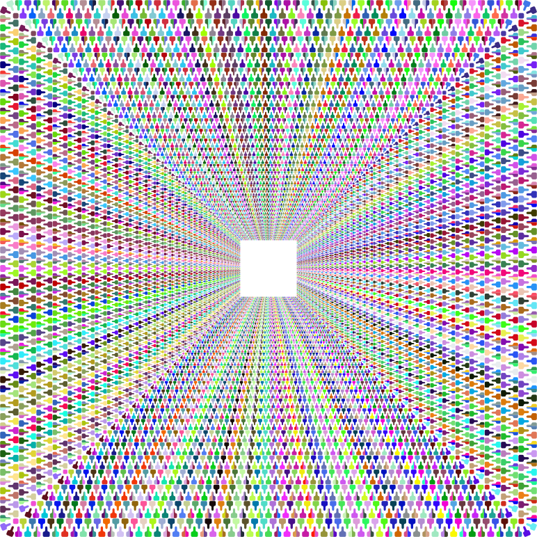 Zipper Tunnel Prismatic No Background