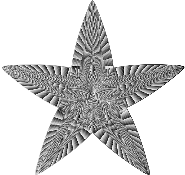 Prismatic Geometric Star 5