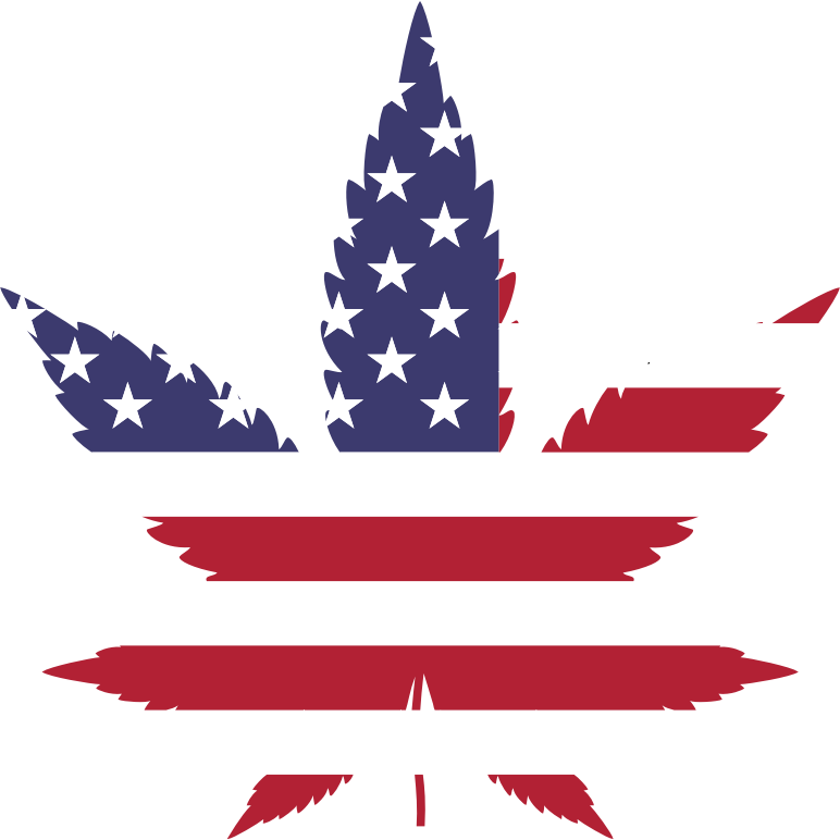 Marijuana American Flag