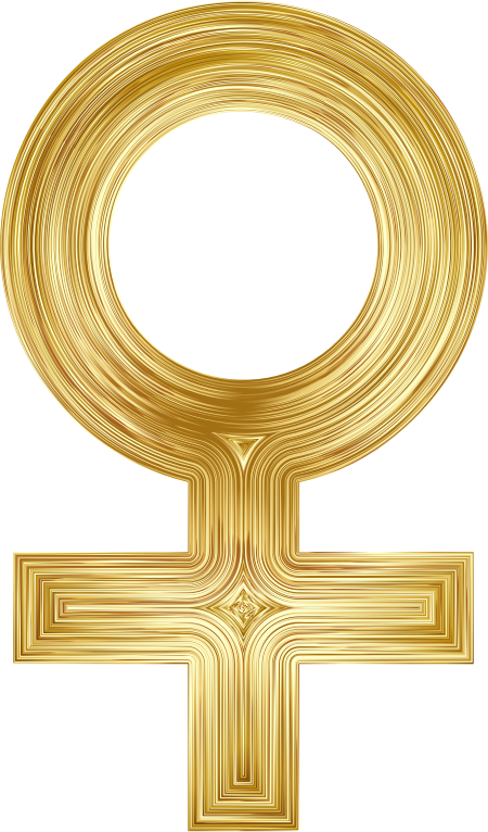 Female Symbol Gold