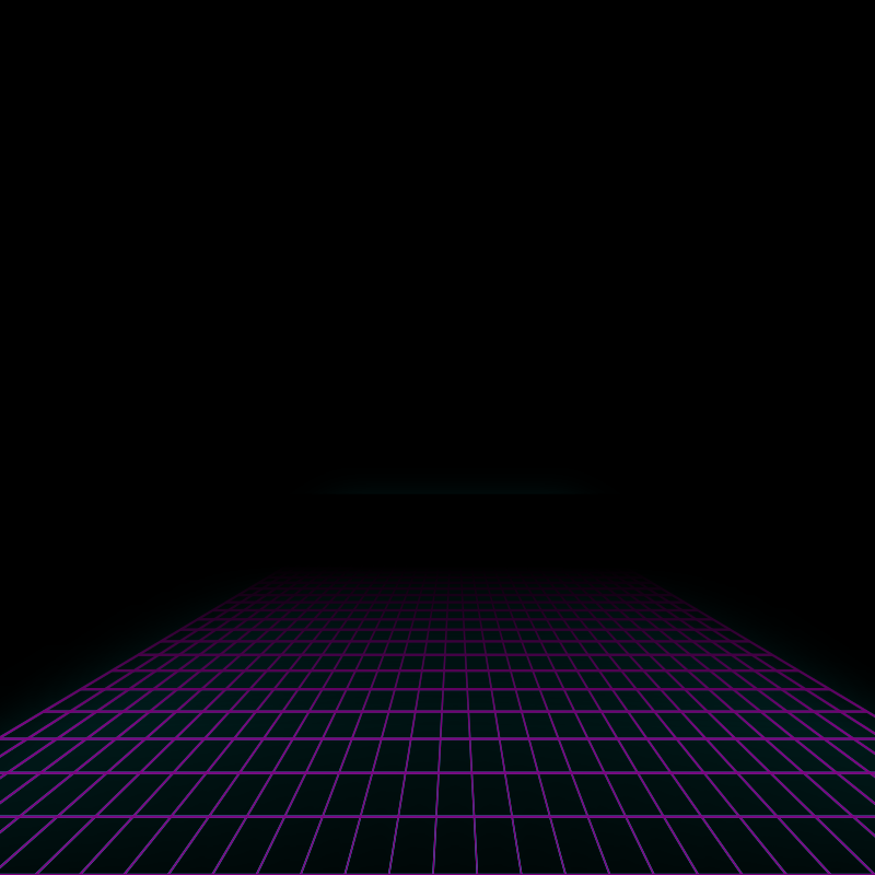 80s Neon Grid