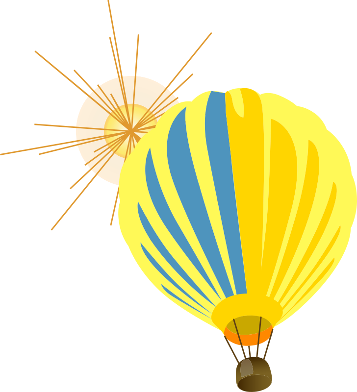 Hot air balloon - Openclipart