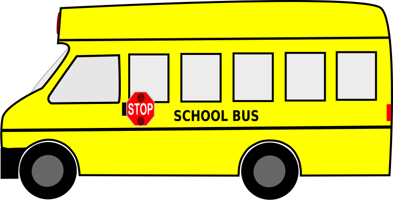 Download Moving School Bus Animated Svg Clipart Free Download Openclipart