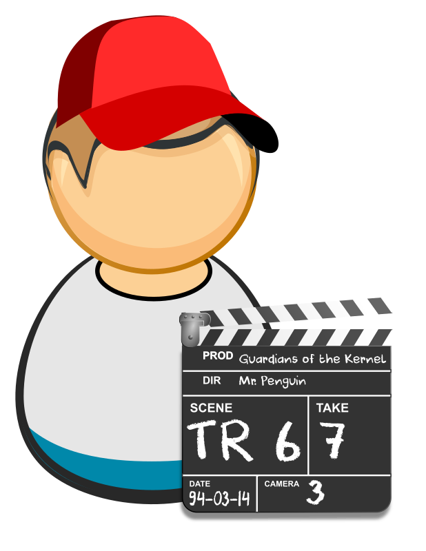 Clapperboard guy