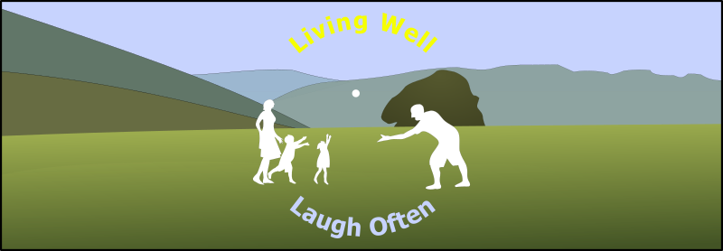 Living Well Laugh Often Header