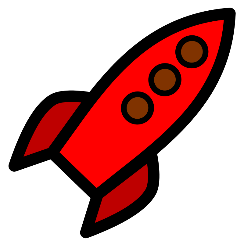 Rocket - red