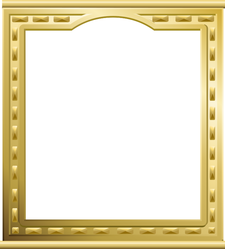 Golden frame