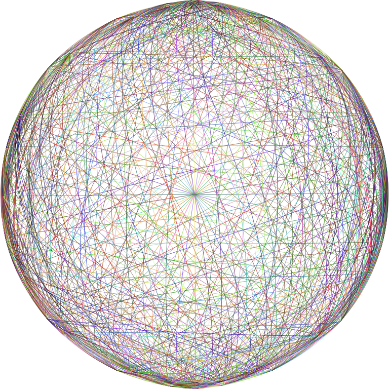 Fiber Optics Network No Background