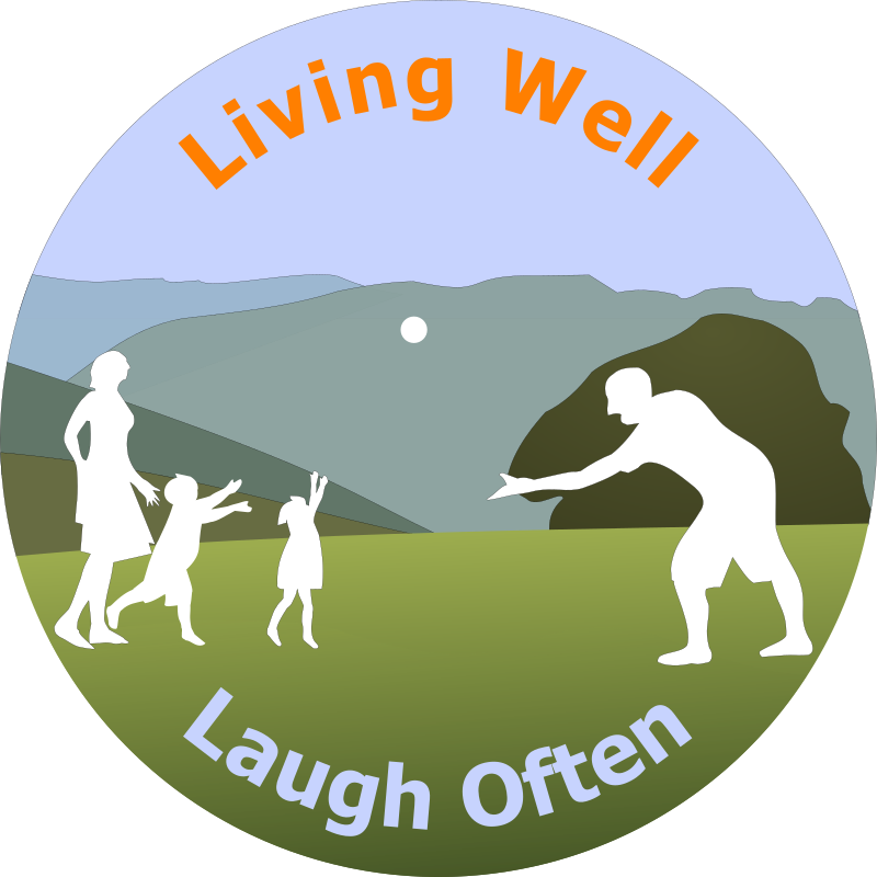 Living Well Laugh Often Logo 4