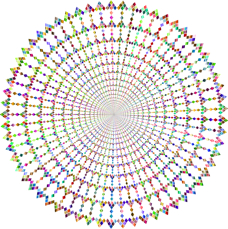 Chromatic Abstract Vortex 48 No Background