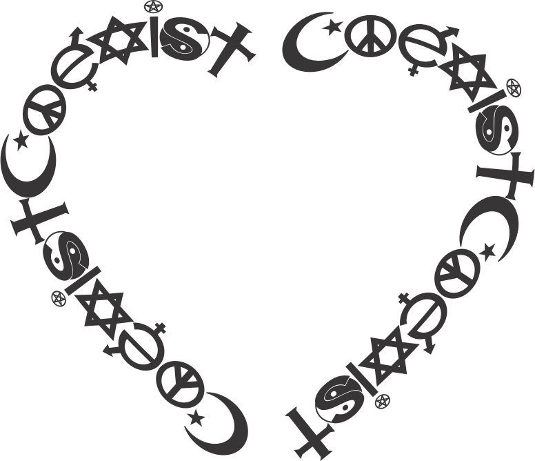 Coexist Heart