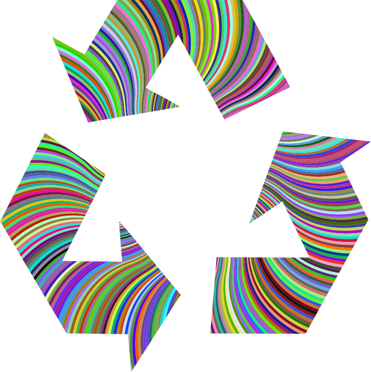 Prismatic Recycling Symbol