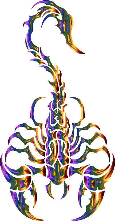 Sleek Tribal Scorpion Chromatic