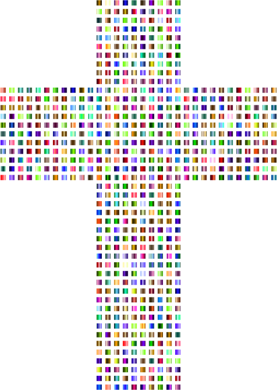 Chromatic Cross Squares No background