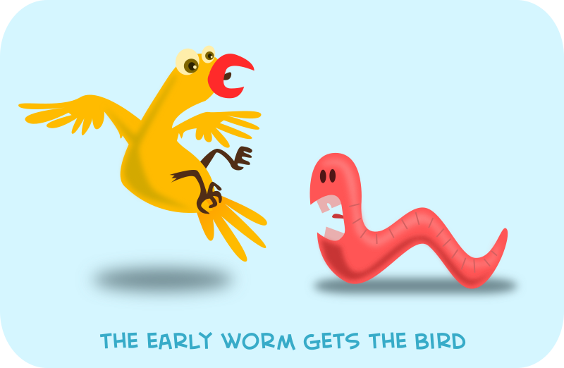 The Early Worm