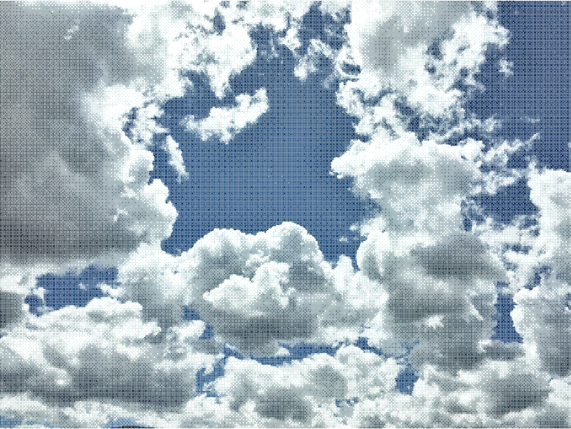 Dot Matrix Cloudscape