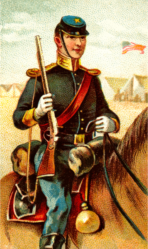 Cigarette card - Carbine