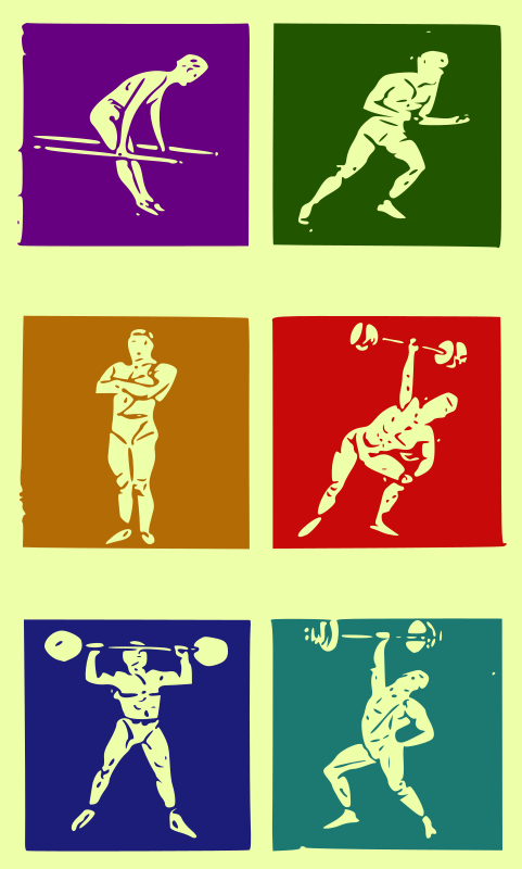Workout Icons - Colour