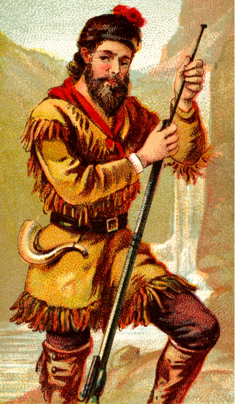 Cigarette card - Rifle