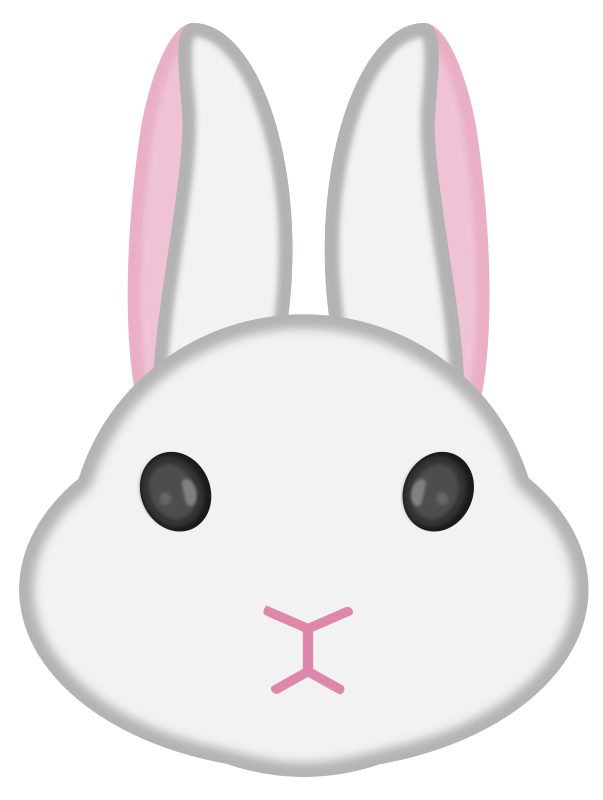 Bunny Head - Openclipart