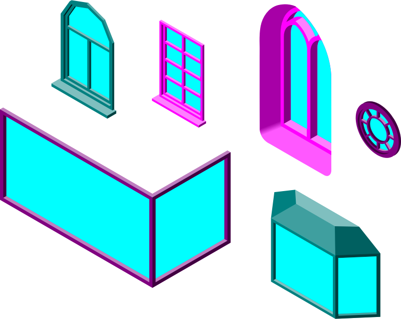 Architectural elements 4 - Windows