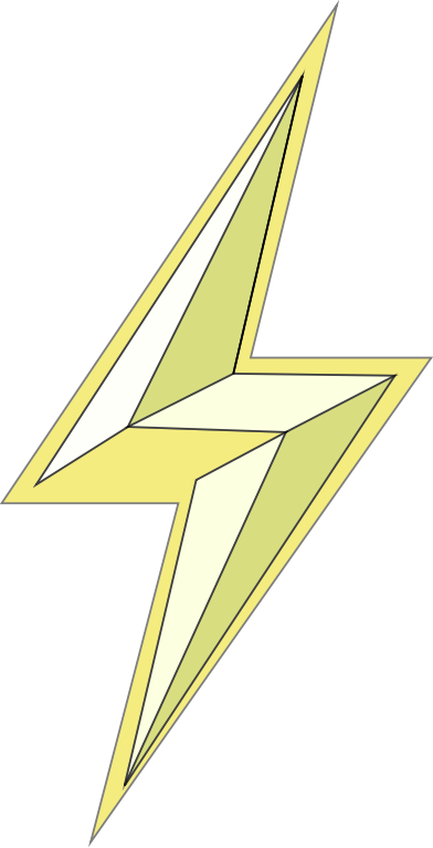 Stylized Lightning Bolt