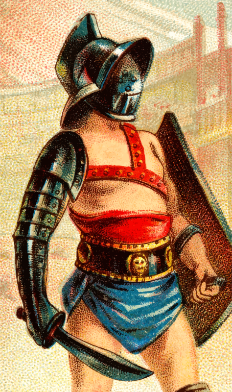 Cigarette card - Gladiator Sword