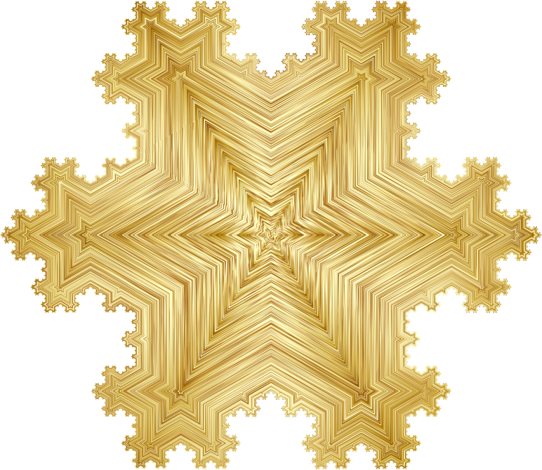 L-System Fractal Gold