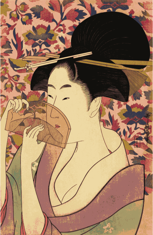 Japanese Kimono Lady