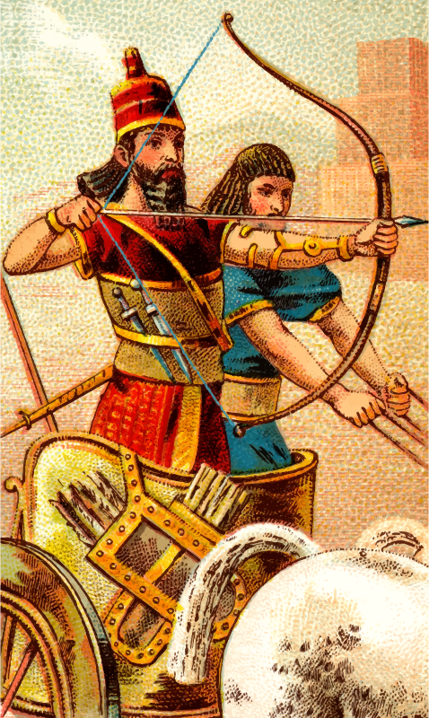 Cigarette card - Bow and Arrow