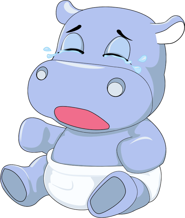 Baby Hippo Crying