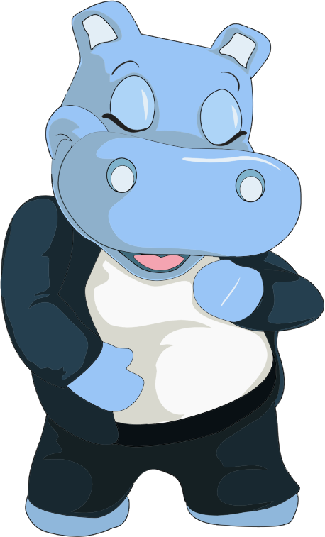 Anthropomorphic Hippo