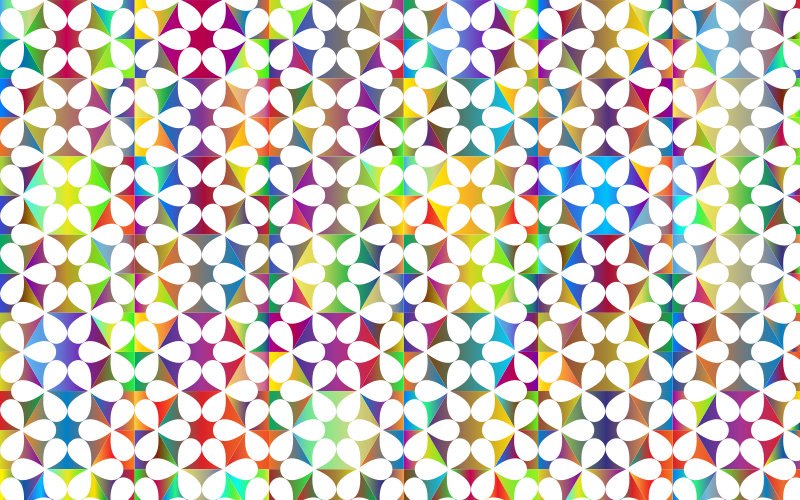 Prismatic Floral Pattern 2 Variation 3