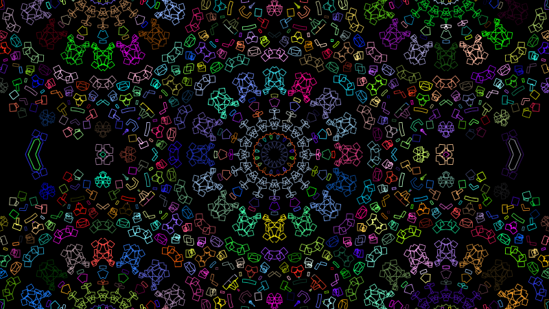 Kaleidoscope Prismatic Abstract