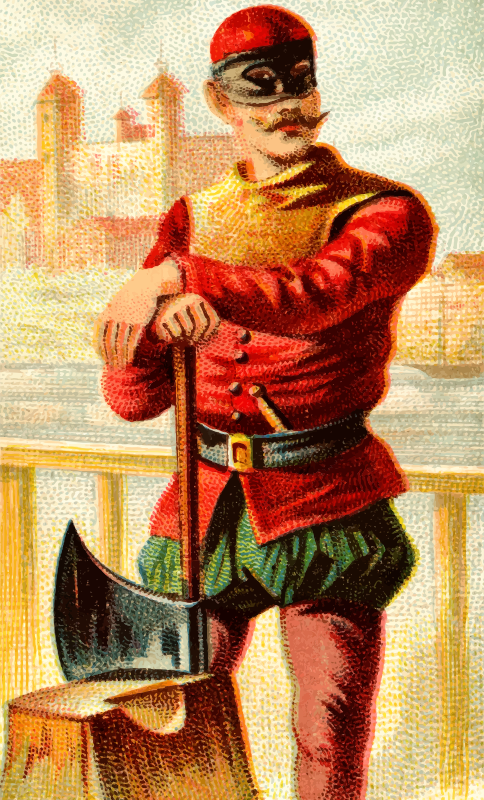 Cigarette card - Headman's Axe