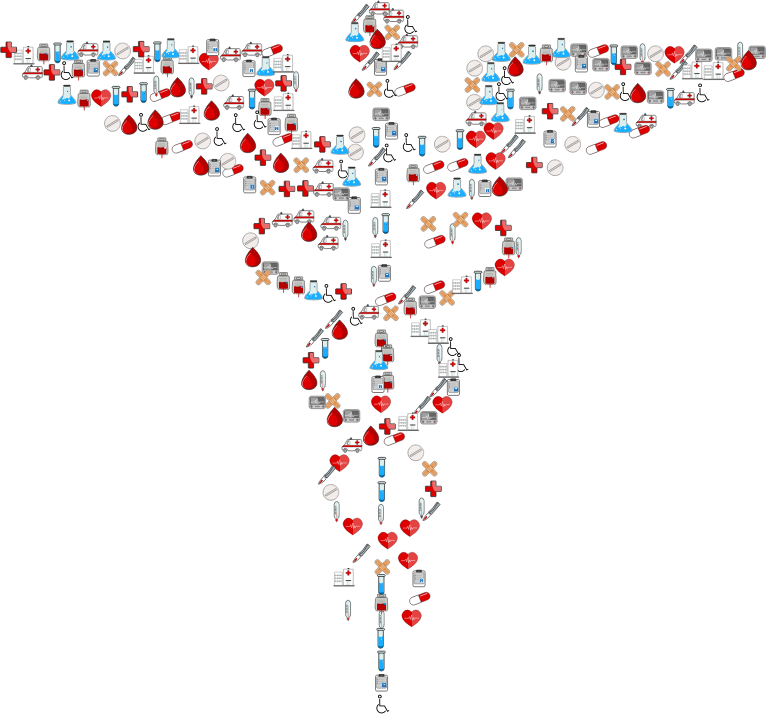 Medical Icons Caduceus