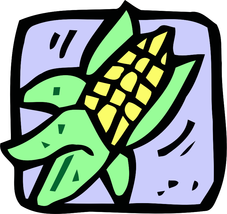 Food and drink icon - sweetcorn