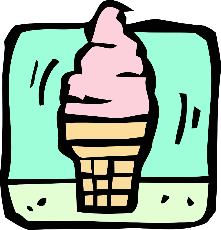 Food and drink icon - ice cream