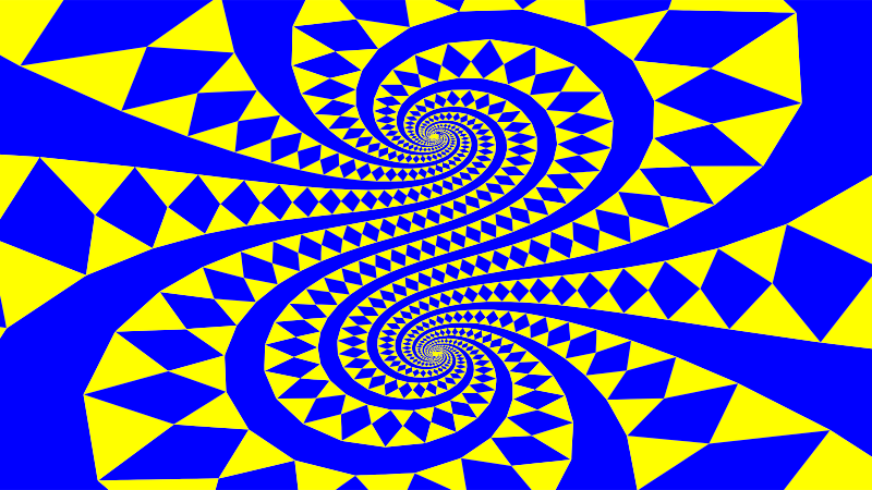 Abstract Retro Checkered Design Variation 2