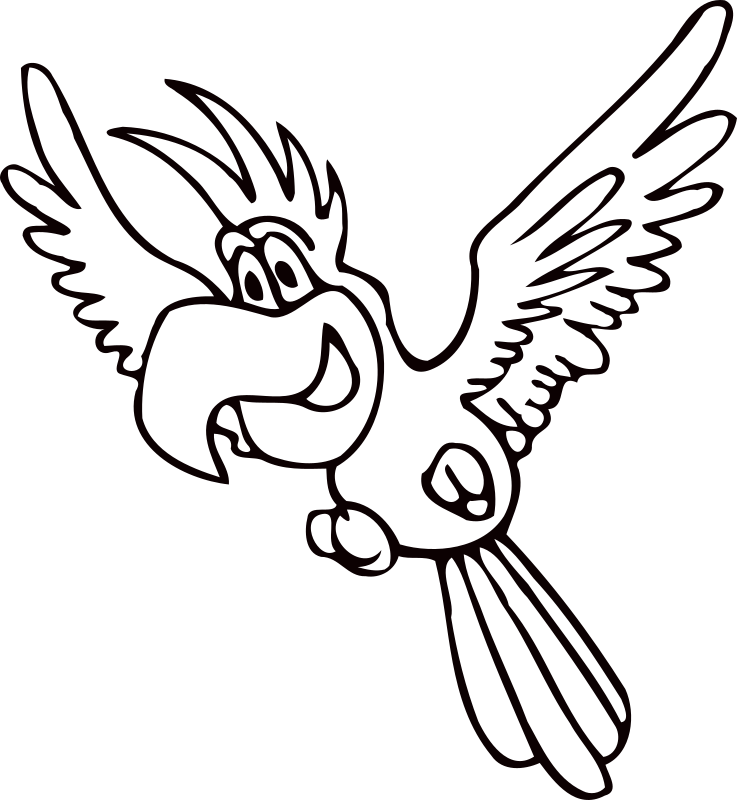 Parrot 4 (outline)