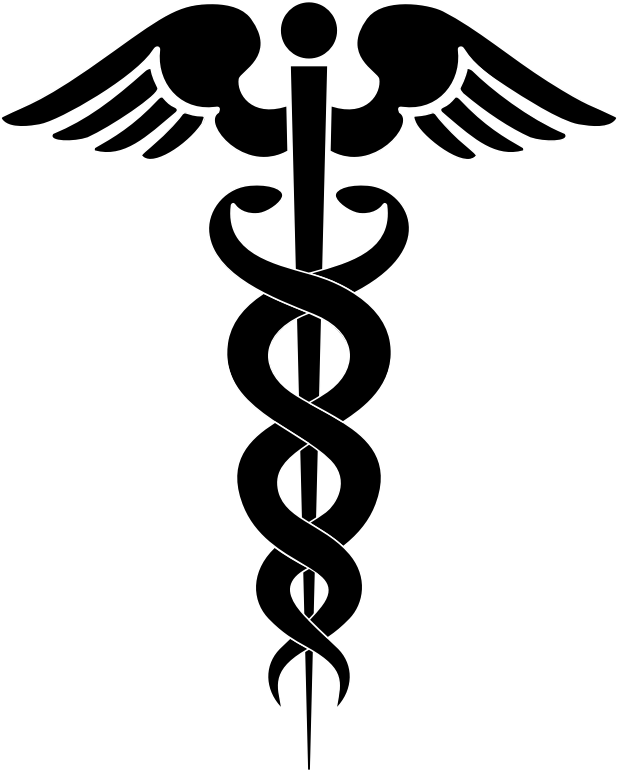 Caduceus Silhouette