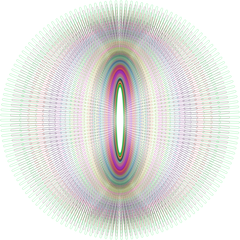 Prismatic Abstract Portal Line Art