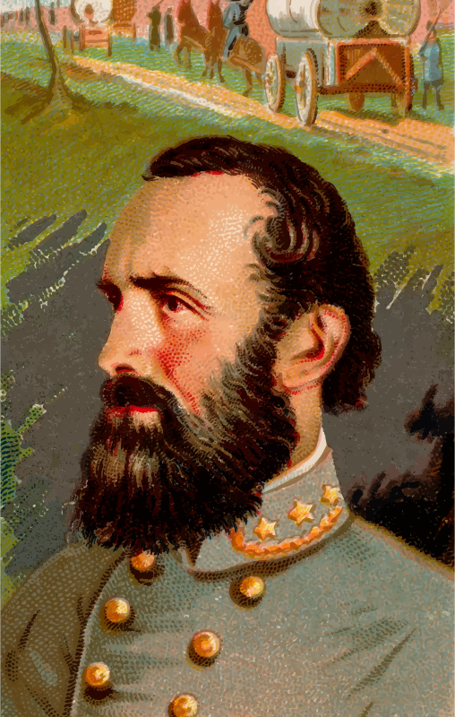 CigaretteCard - Stonewall Jackson