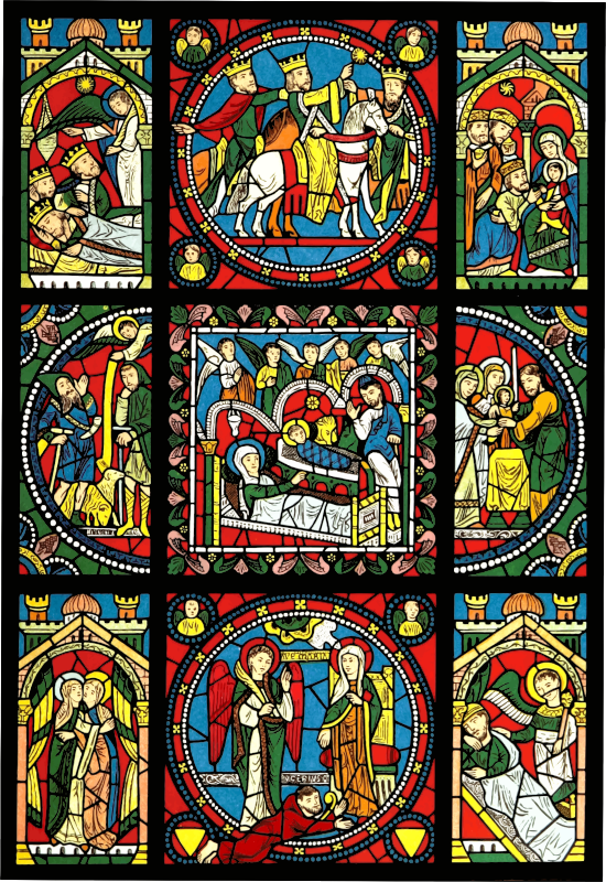 Stained glass window 3